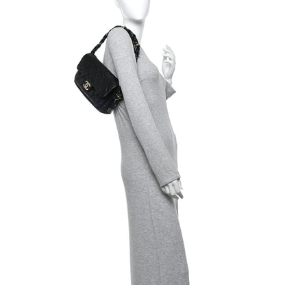 Chanel Lambskin Small Lady Braid Flap Black 2 of 10