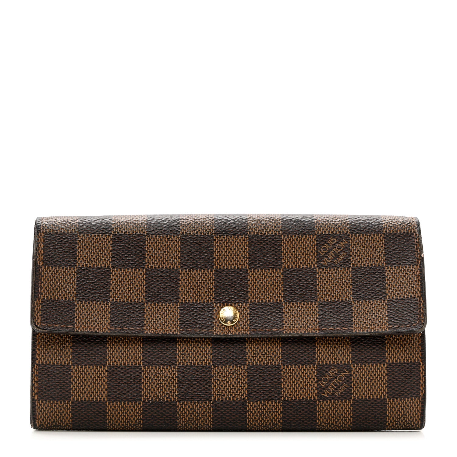 Louis Vuitton Damier Ebene Sarah Wallet 1 of 11