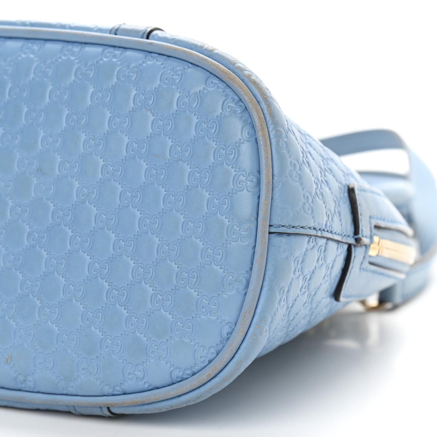 Gucci Microguccissima Mini Dome Bag Mineral Blue 9 of 13