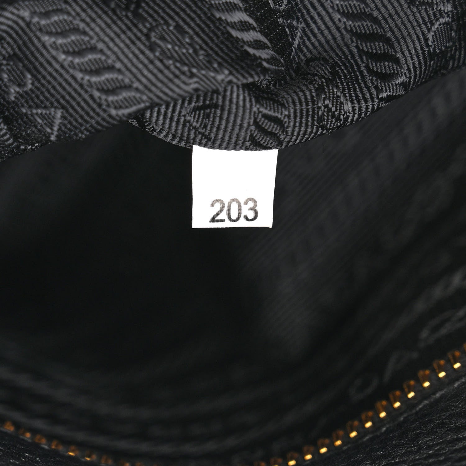 Prada Vitello Daino Top Handle Shoulder Bag Black 8 of 11