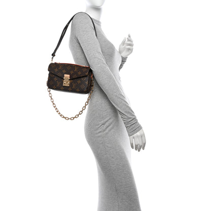 Louis Vuitton Monogram Pochette Metis East West 2 of 9