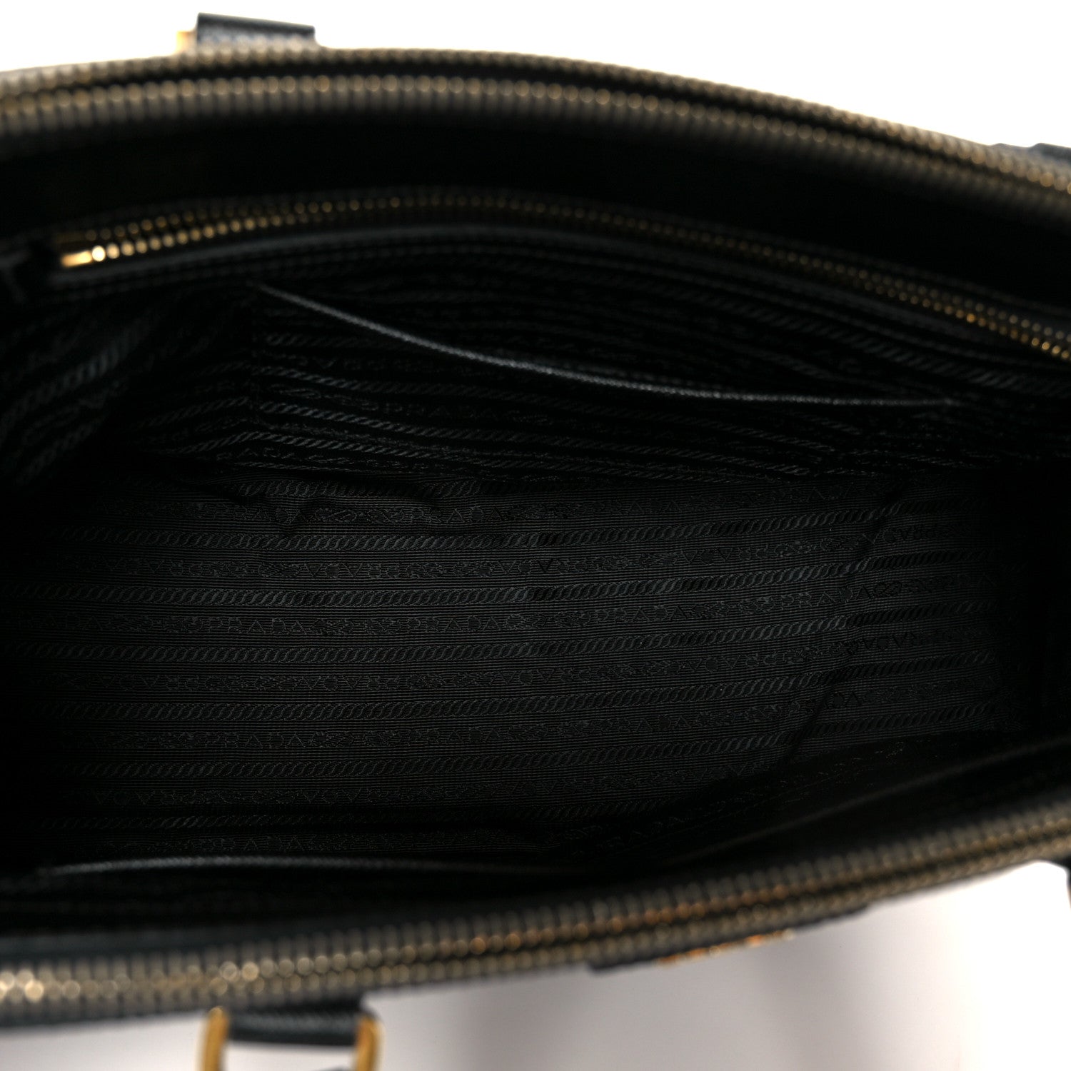Prada Saffiano Medium Galleria Double Zip Tote Black 5 of 11