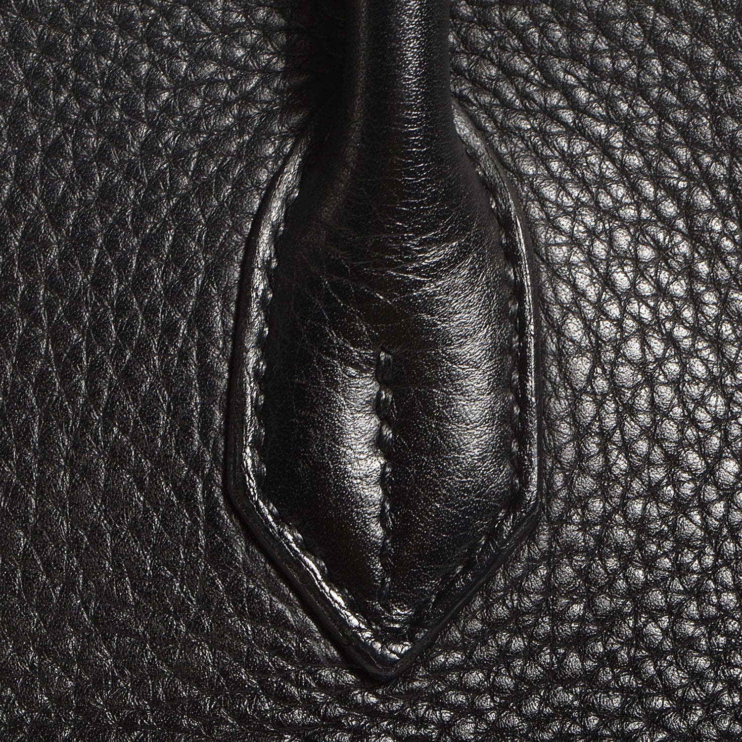 Hermes Taurillon Clemence Birkin 35 Black 11 of 21