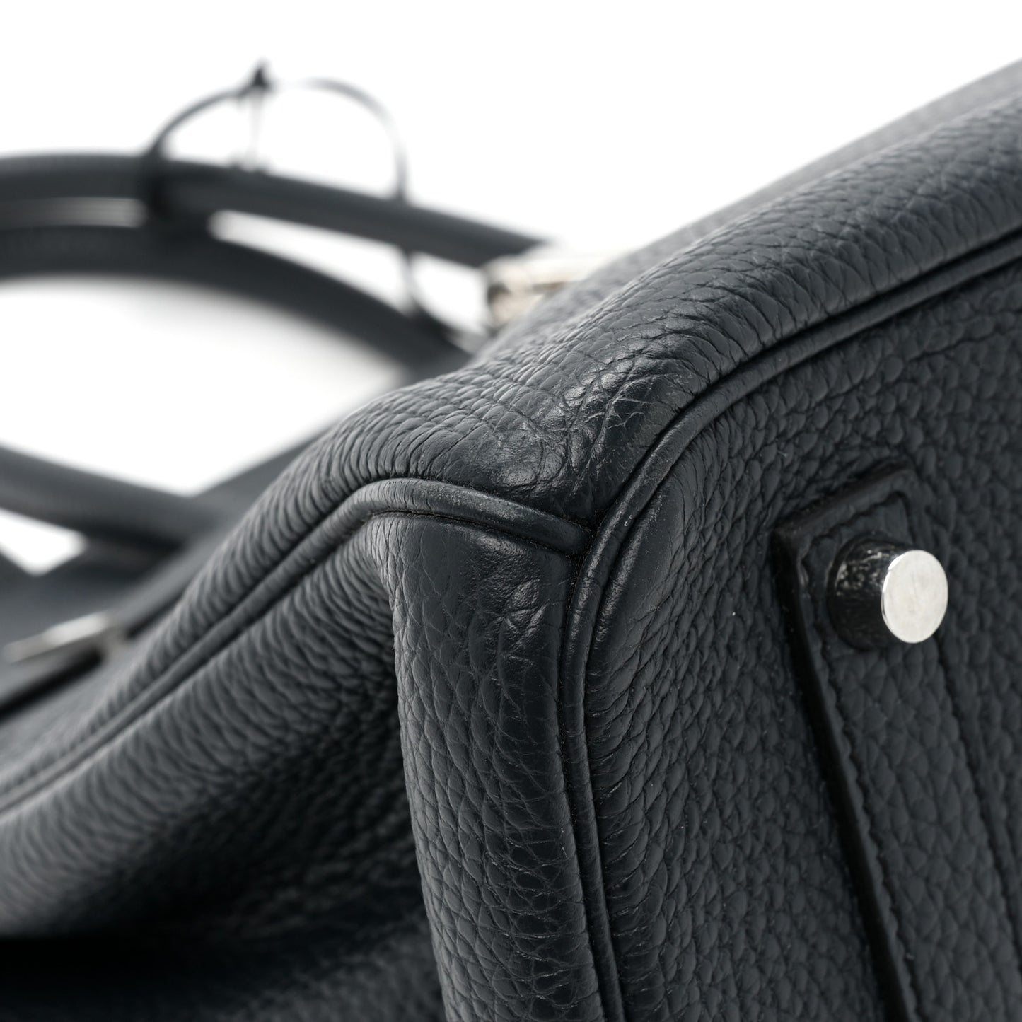 Togo Birkin 35 Bleu Obscur