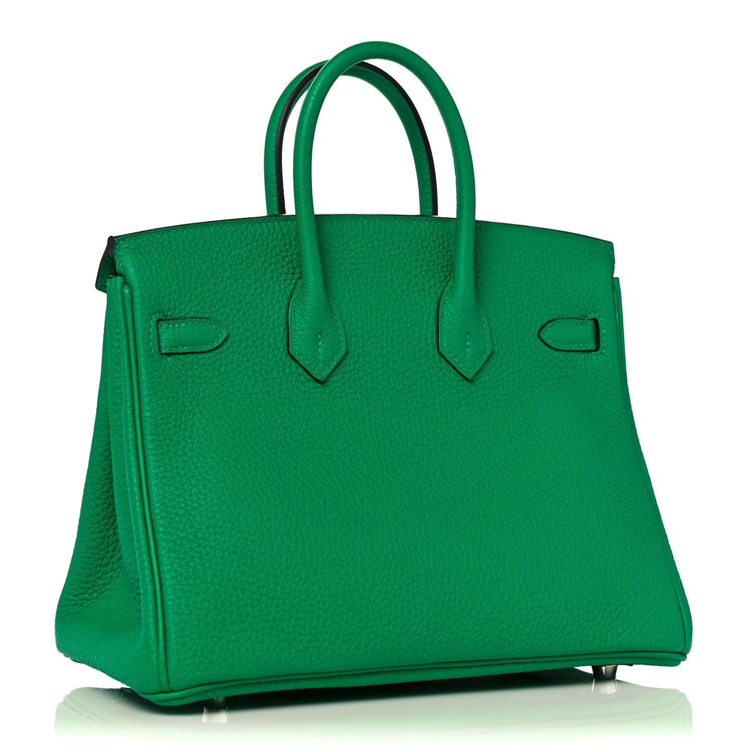 Hermes Togo Verso Birkin 25 Menthe Vert Bosphore 3 of 34