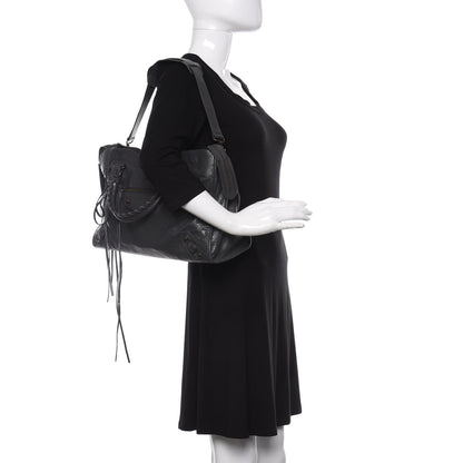 Balenciaga Agneau Classic Hardware City Gris Fossile 2 of 13