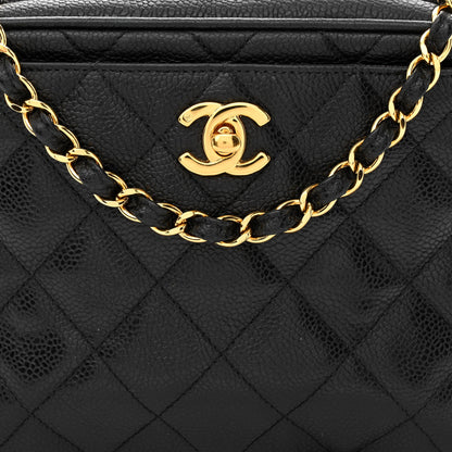 Chanel Caviar Quilted Camera Case Black 9 of 13