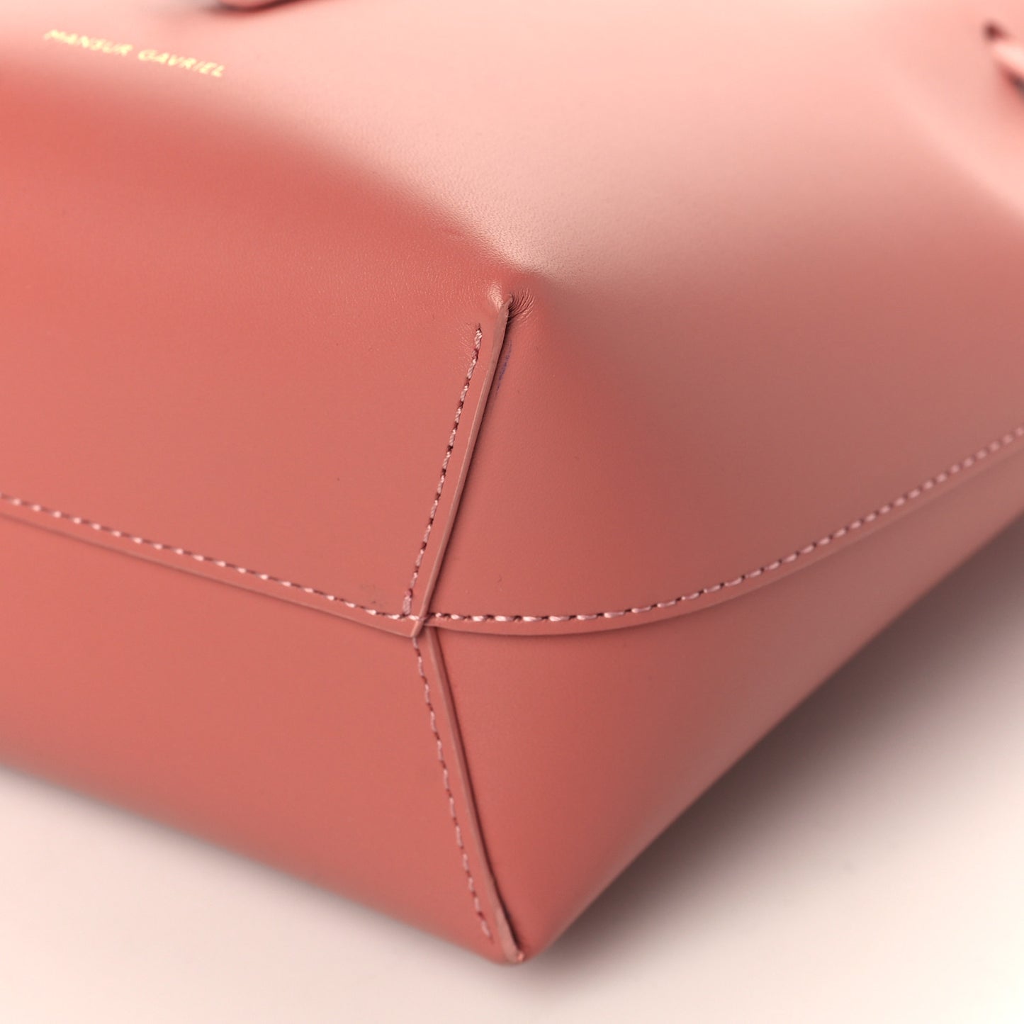Calfskin Mini Bucket Bag Blush