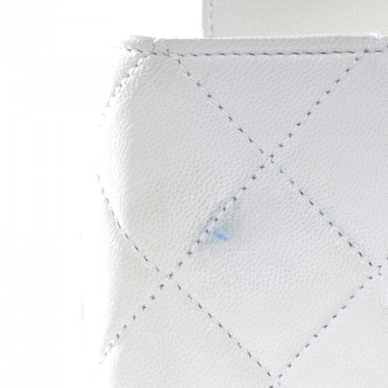 Chanel Lambskin Camellia Mini Flap White 7 of 8