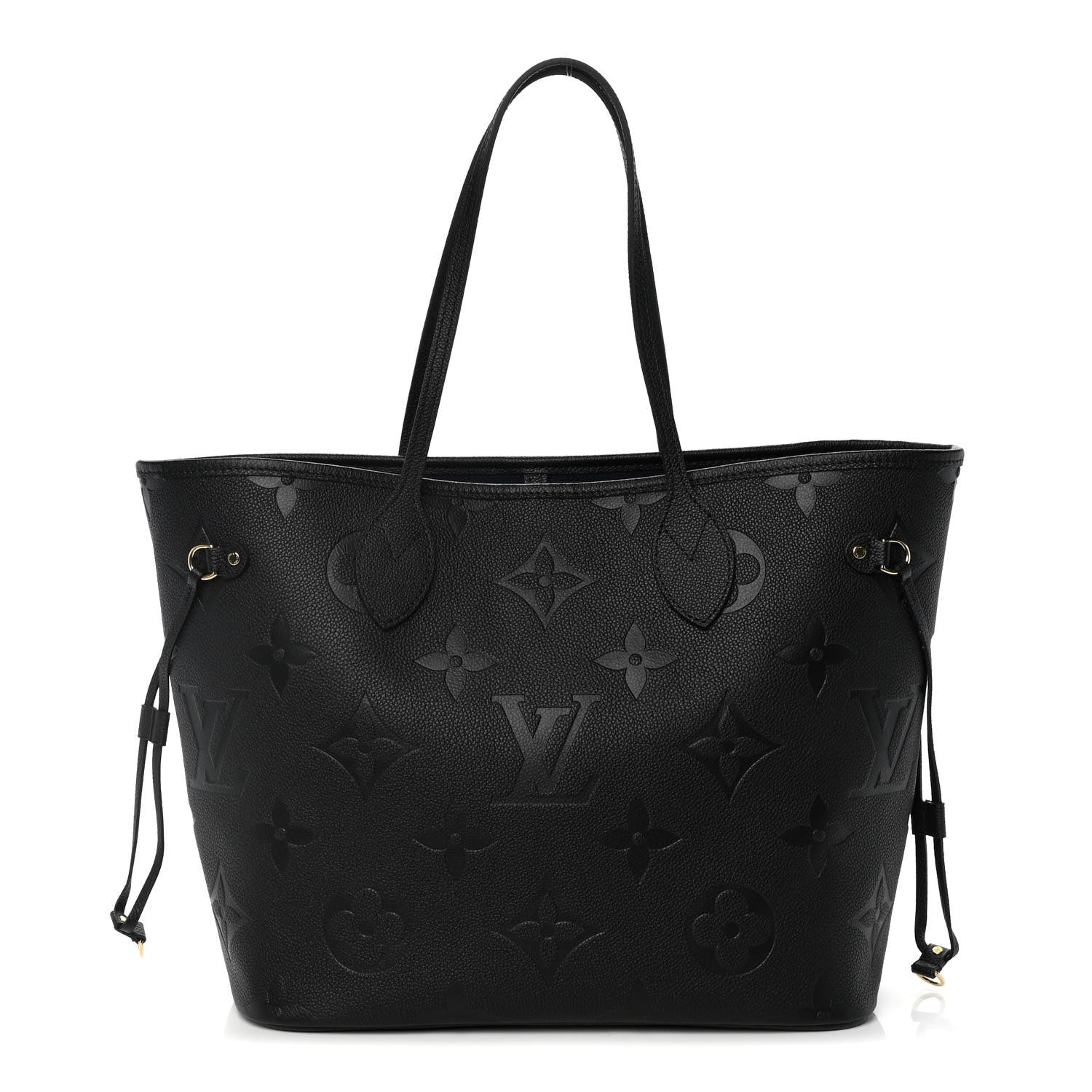 Louis Vuitton Empreinte Monogram Giant Neverfull MM Black 1 of 10