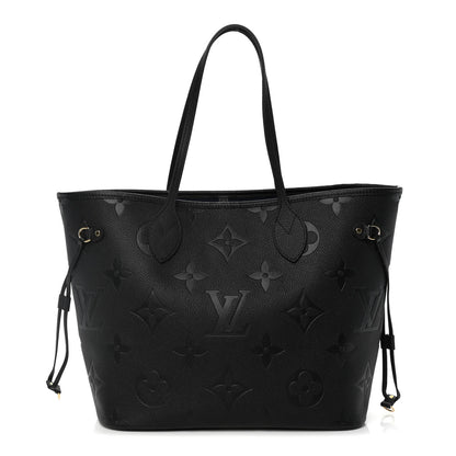 Louis Vuitton Empreinte Monogram Giant Neverfull MM Black 1 of 10