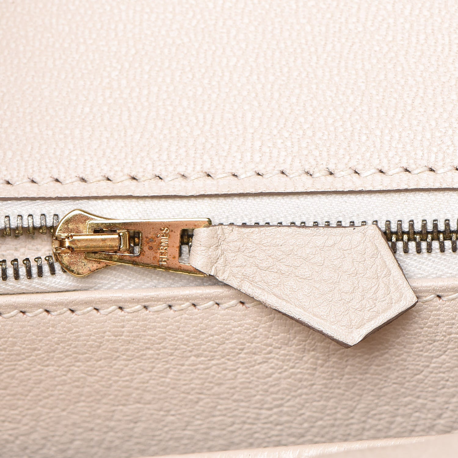 Hermes Togo Birkin 30 Craie 17 of 31