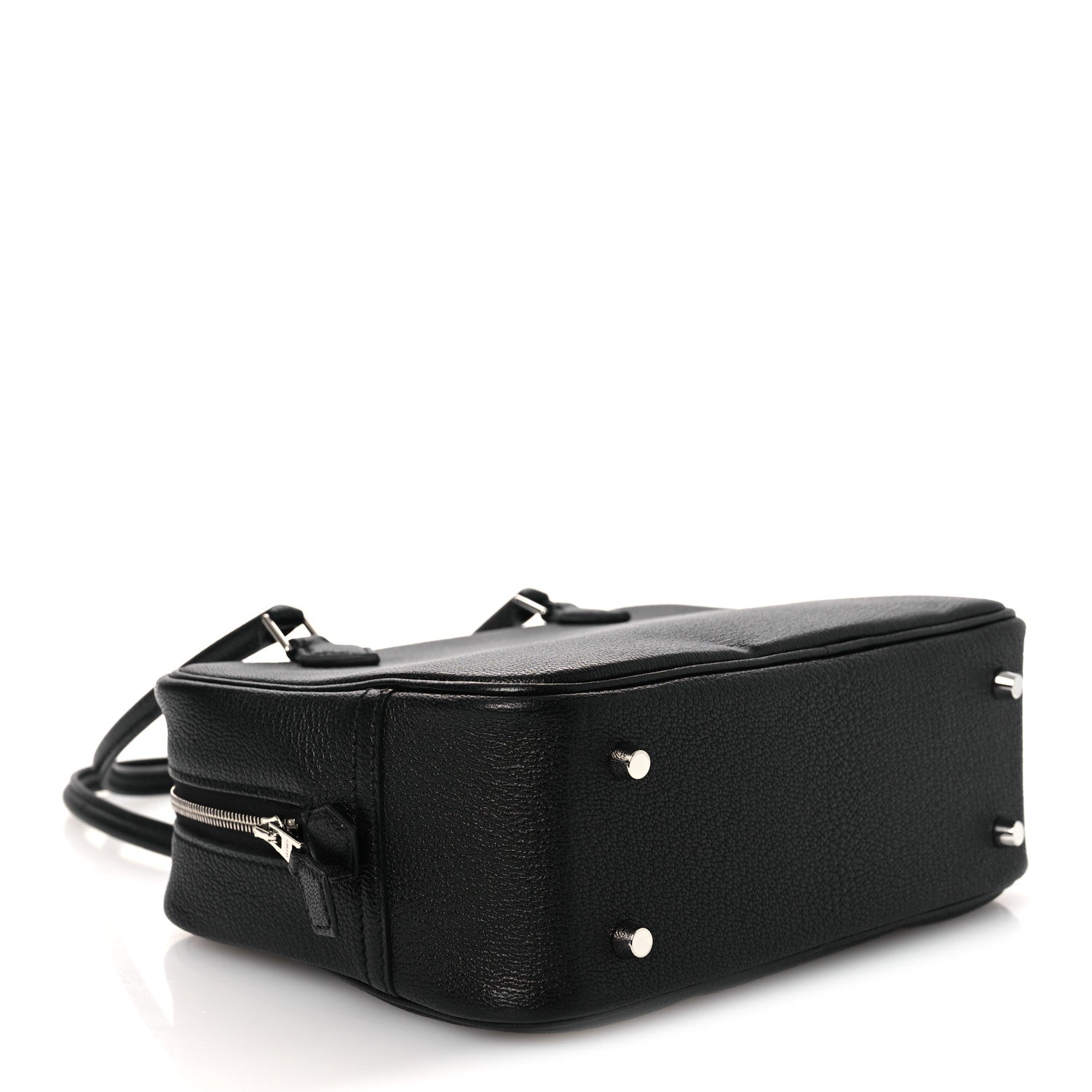 Hermes Chevre Mysore Mini Plume Black Black 3 of 9