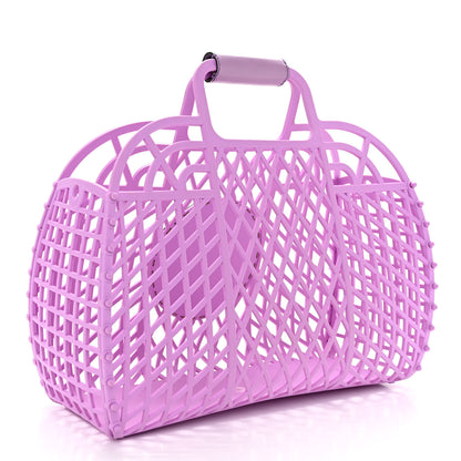 Fendi Recycled Plastic Vitello Liberty Matte Medium Fendi Basket Violetta 3 of 9