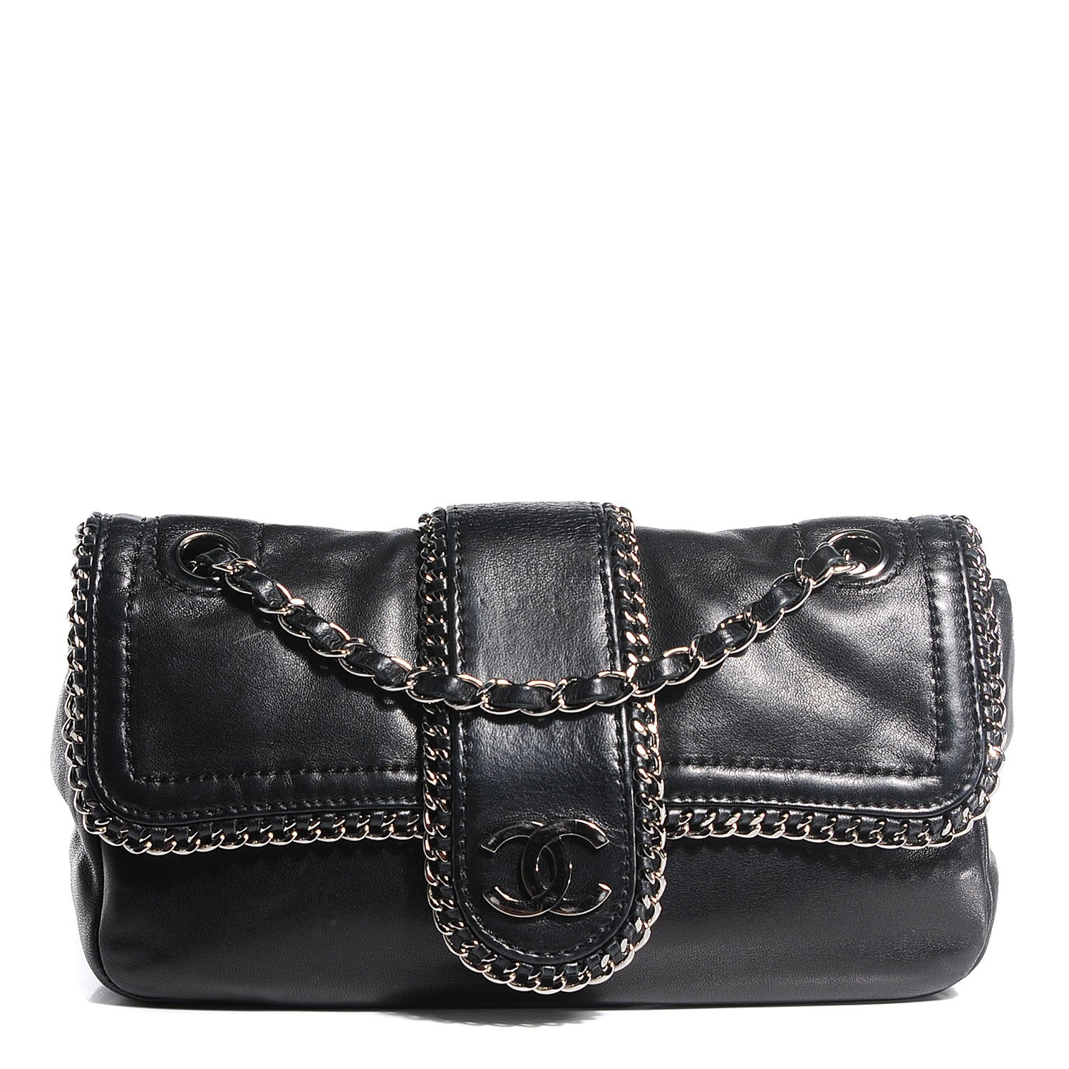 Chanel Lambskin Medium Madison Flap Black 1 of 7