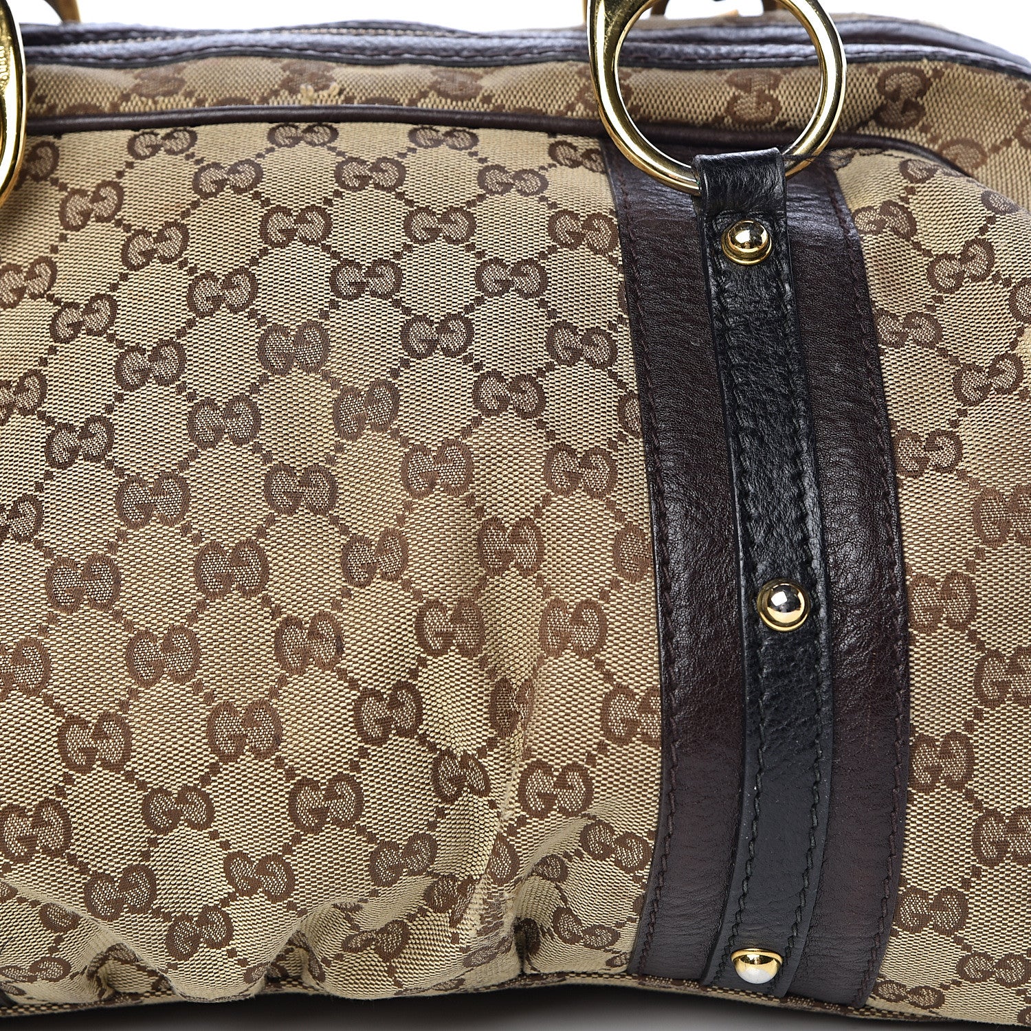 Gucci Monogram Medium Interlocking Icon Tote Dark Brown 8 of 21