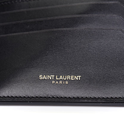 Saint Laurent Calfskin 4 Fragments Zip Pouch Black 9 of 9