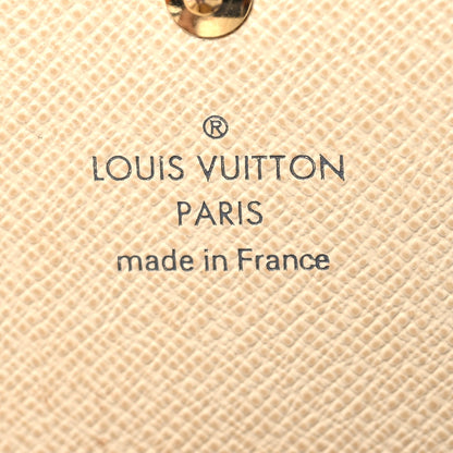 Louis Vuitton Damier Azur Sarah Wallet NM 6 of 8