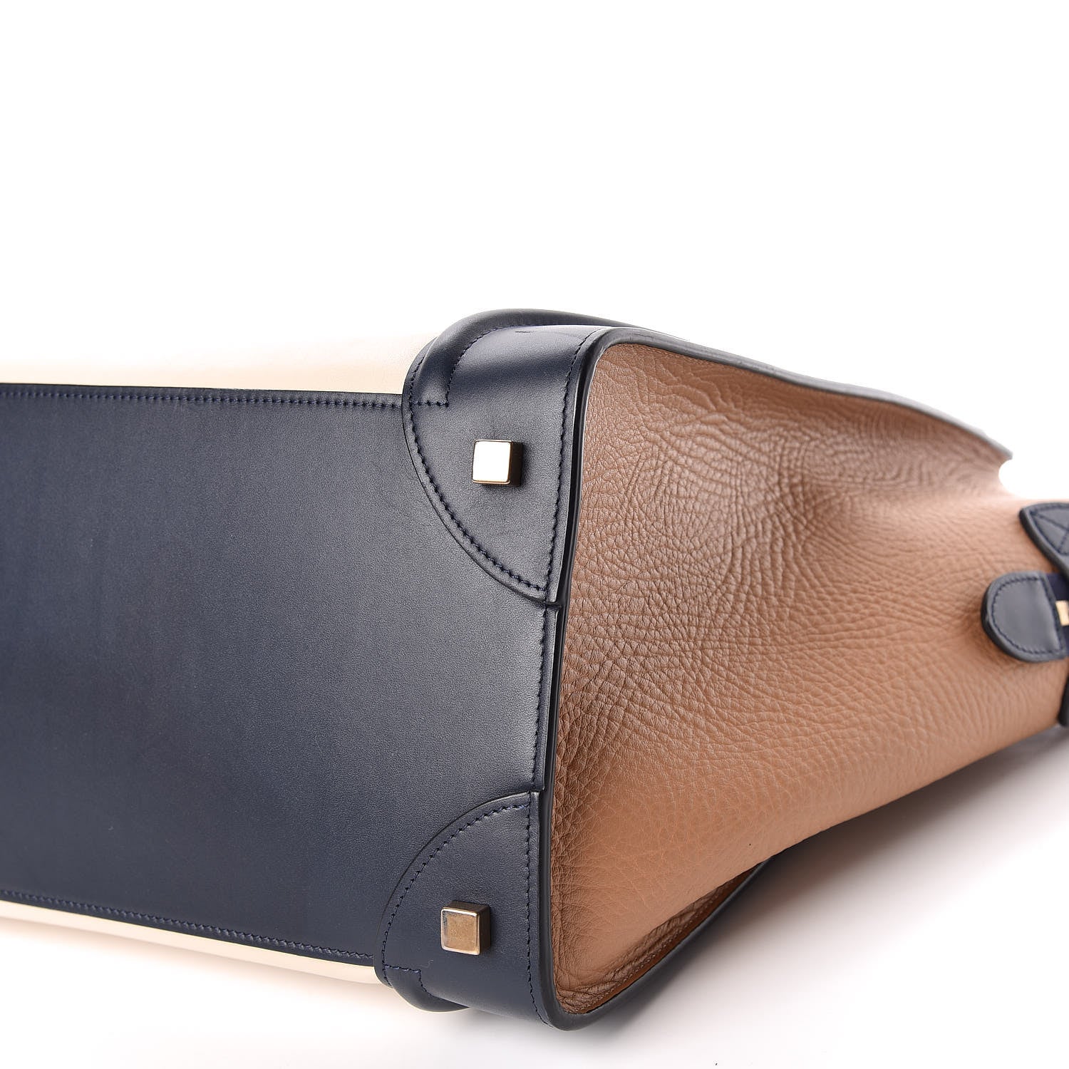 Celine Smooth Calfskin Mini Tri-Color Luggage Brown 6 of 10