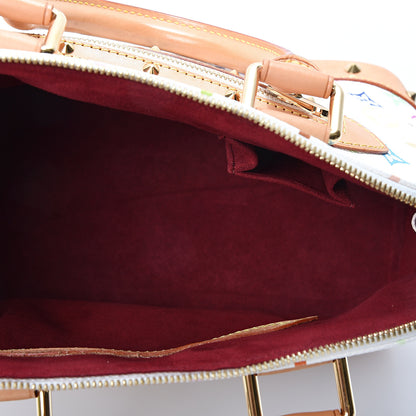 Louis Vuitton Monogram Multicolor Alma White 4 of 9