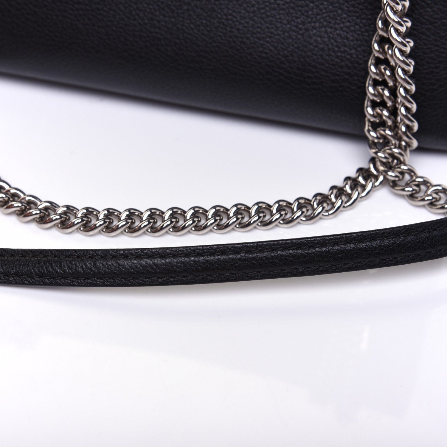 Louis Vuitton Soft Calfskin My Lockme Chain Bag BB Black 17 of 17