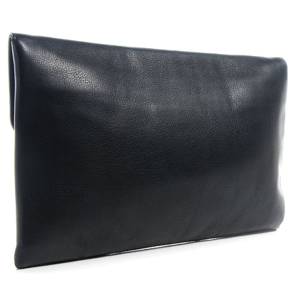 Givenchy Grained Calfskin Antigona Envelope Clutch Black 3 of 9