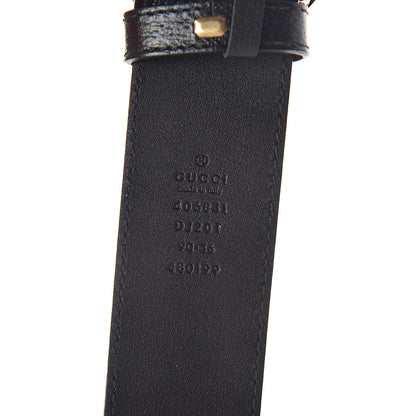 Gucci Textured Calfskin Double G 40mm Belt 90 36 Black 4 of 6