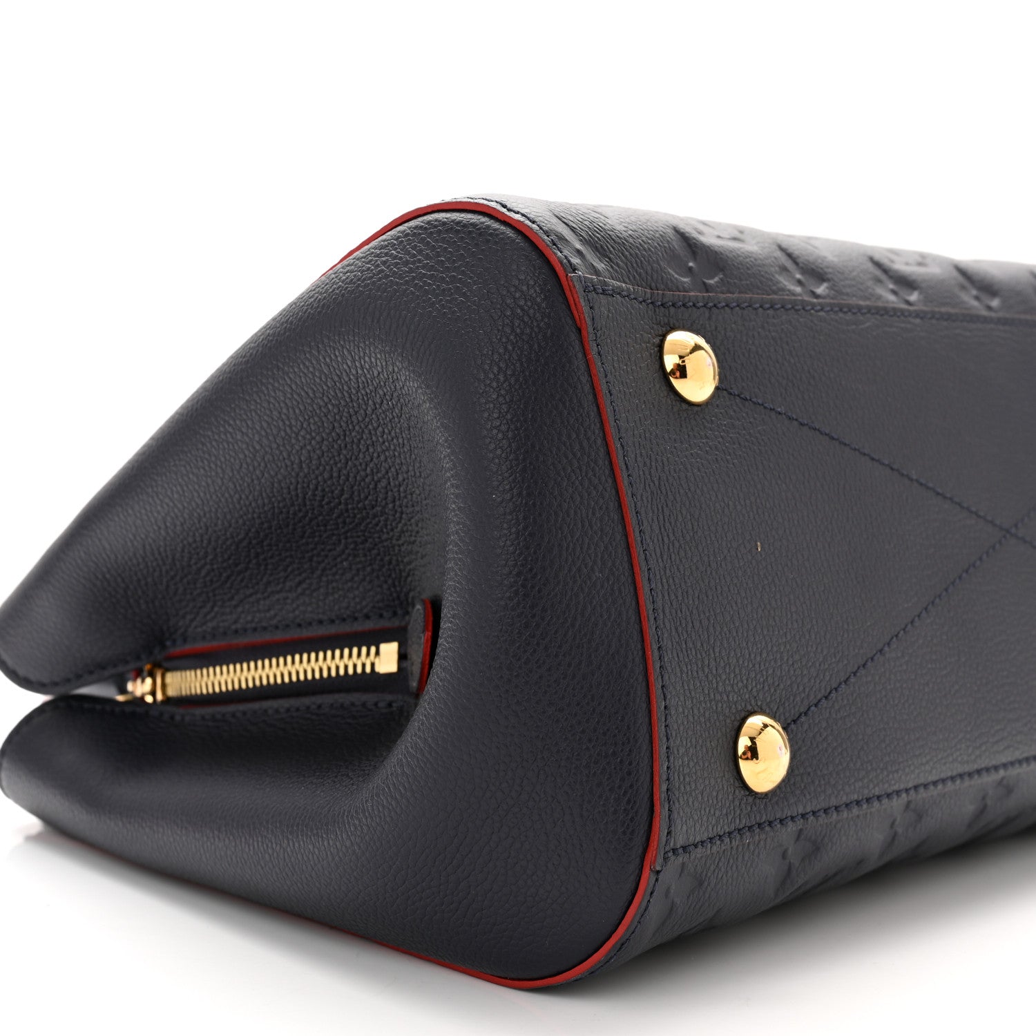 Louis Vuitton Empreinte Montaigne MM Marine Rouge 9 of 10