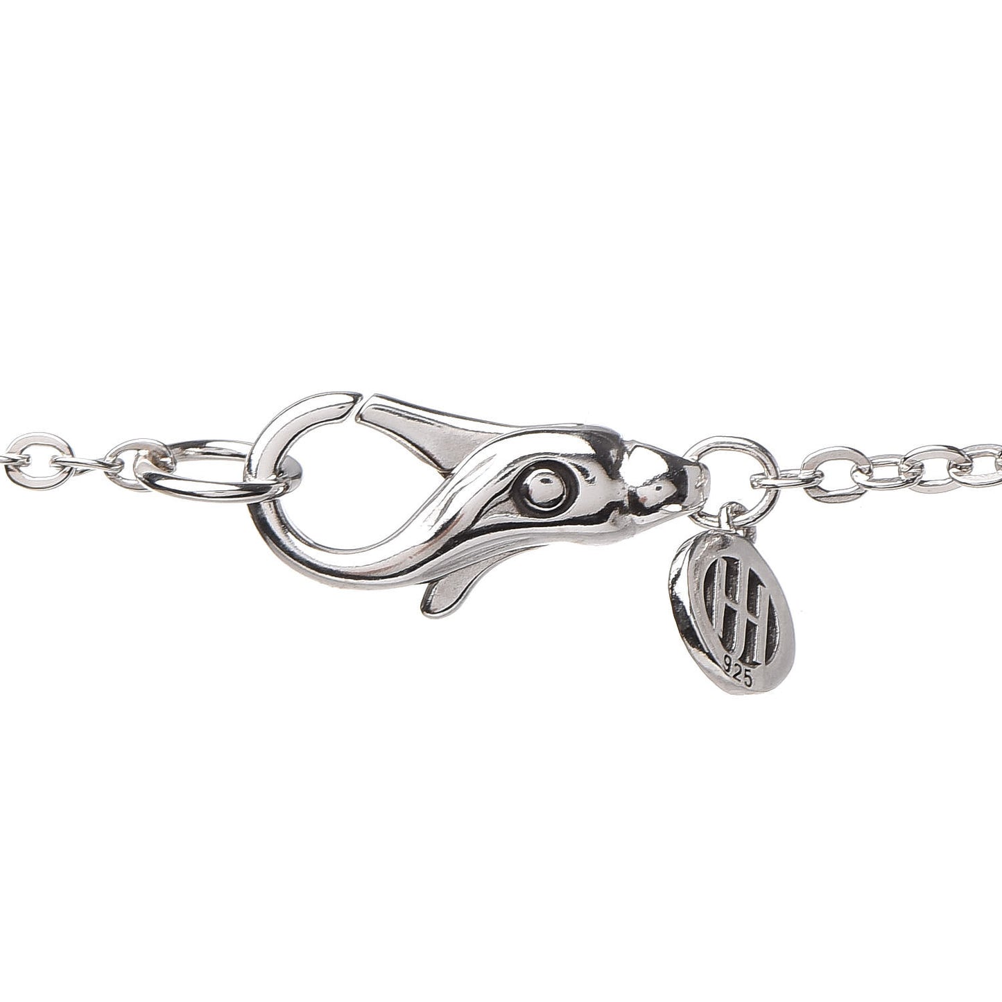 Sterling Silver Moonstone Bamboo Sautoir Station Necklace