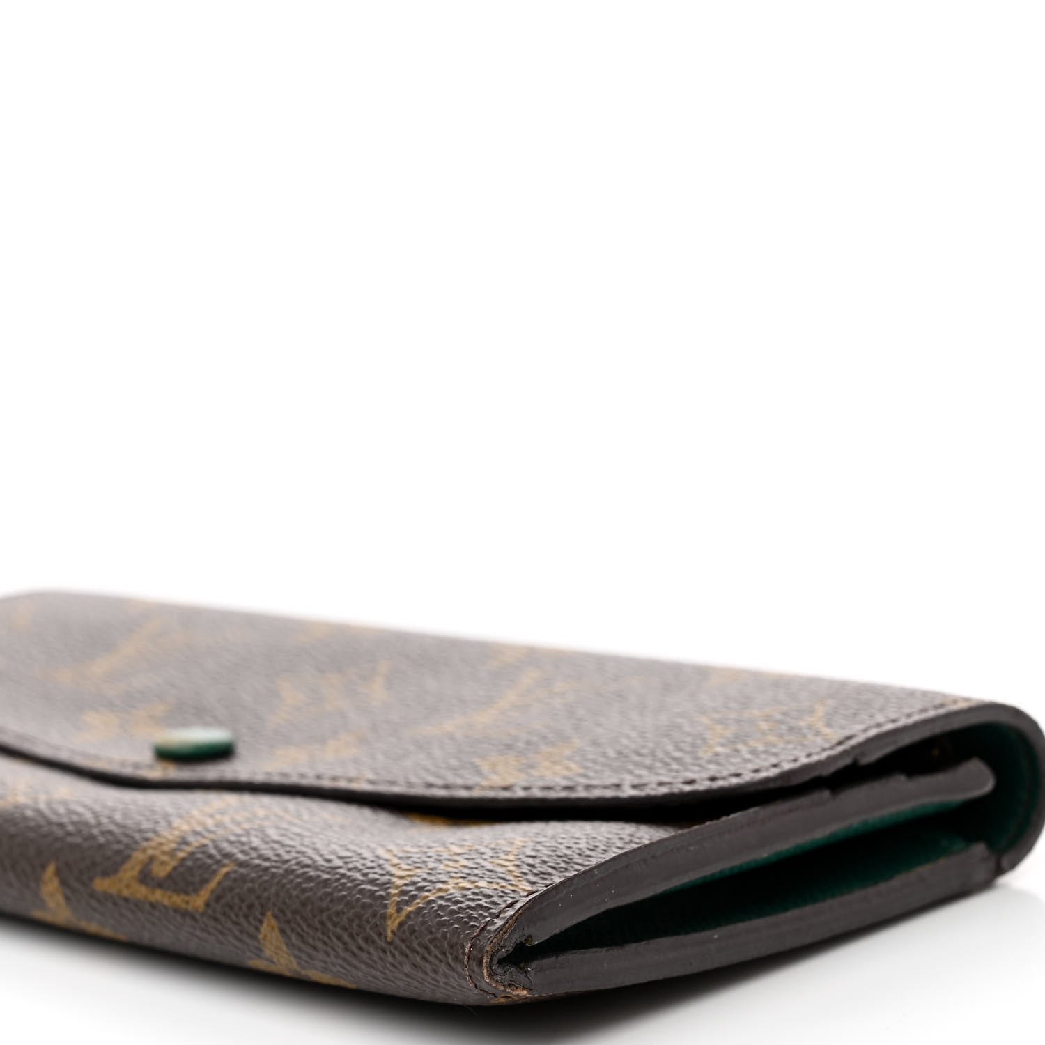 Louis Vuitton Monogram Emilie Wallet Vert 8 of 14
