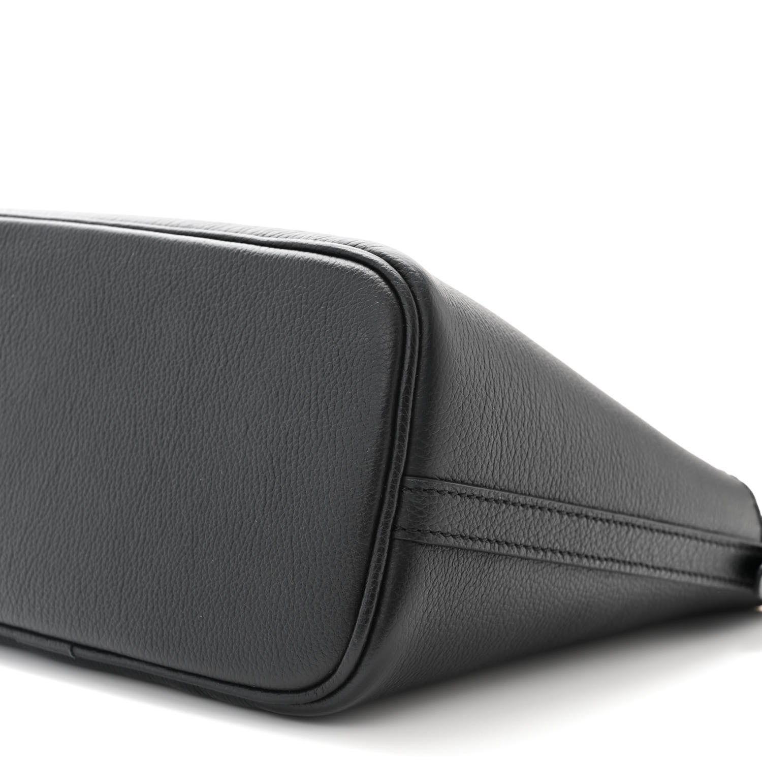 Louis Vuitton Calfskin Lock and Walk Bucket Black 10 of 11