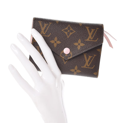 Louis Vuitton Monogram Victorine Wallet Rose Ballerine 2 of 10