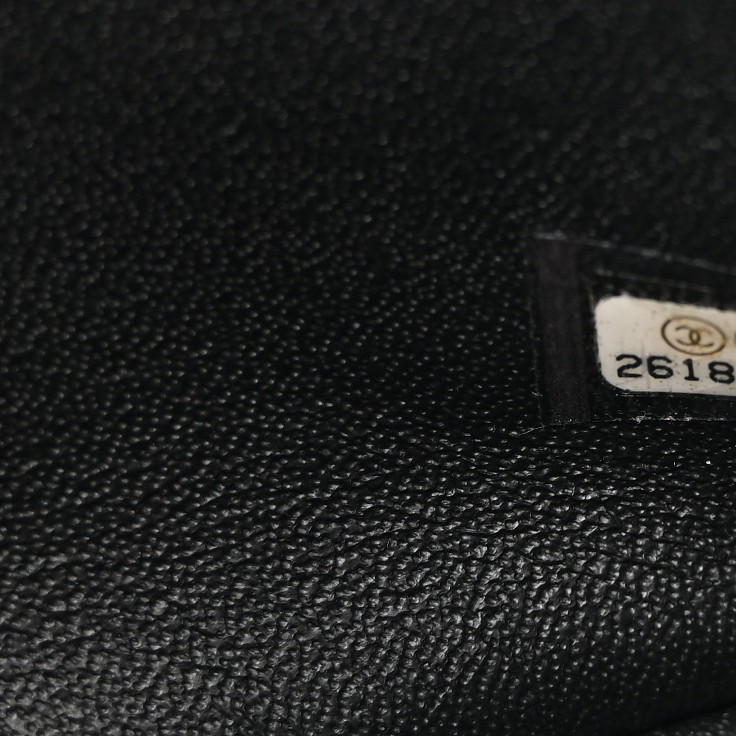 Caviar Quilted Mini Rectangular Flap Black