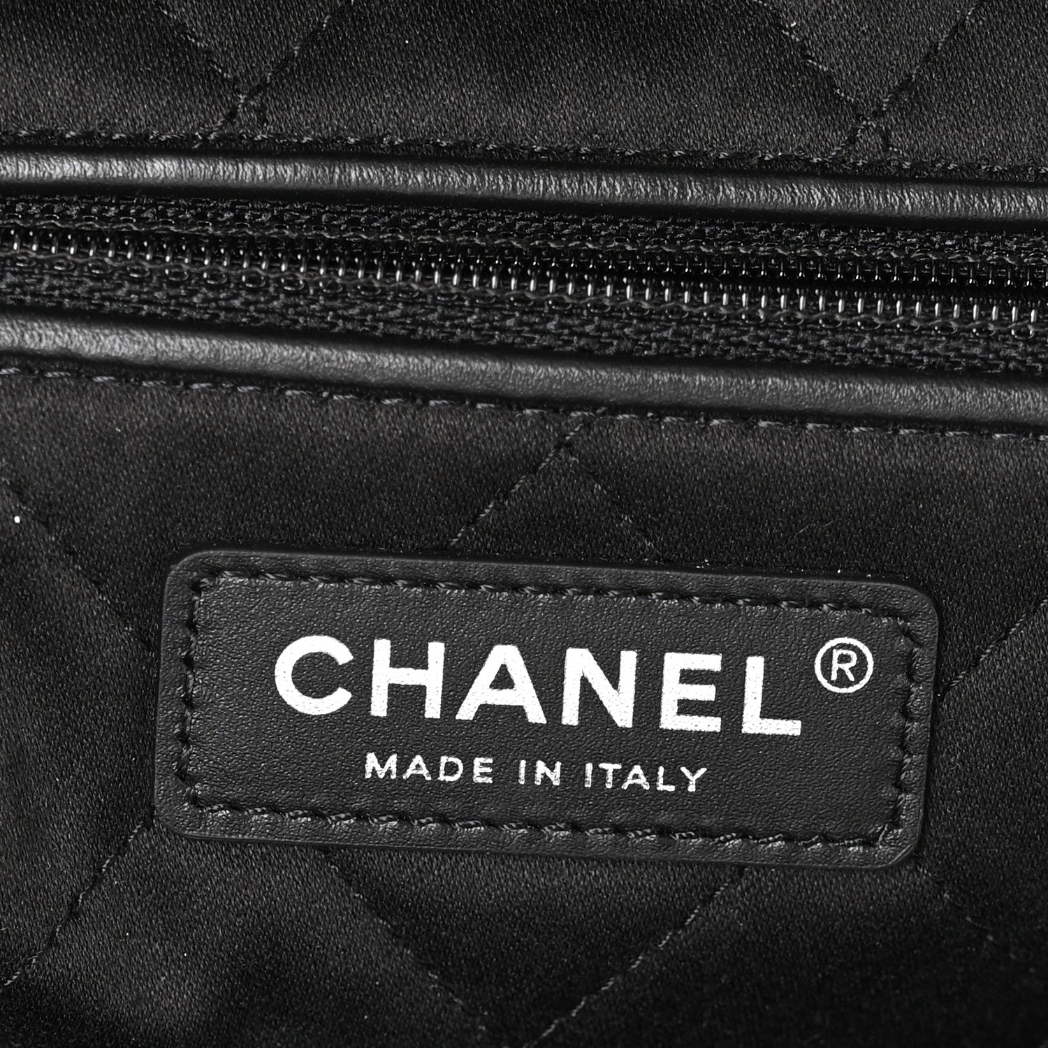 Chanel Shiny Calfskin Quilted Small Chanel 22 So Black 6 of 10