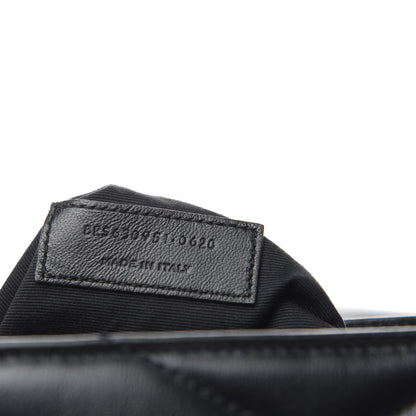 Saint Laurent Calfskin Y Quilted Monogram Toy Loulou Crossbody Bag Black 9 of 9