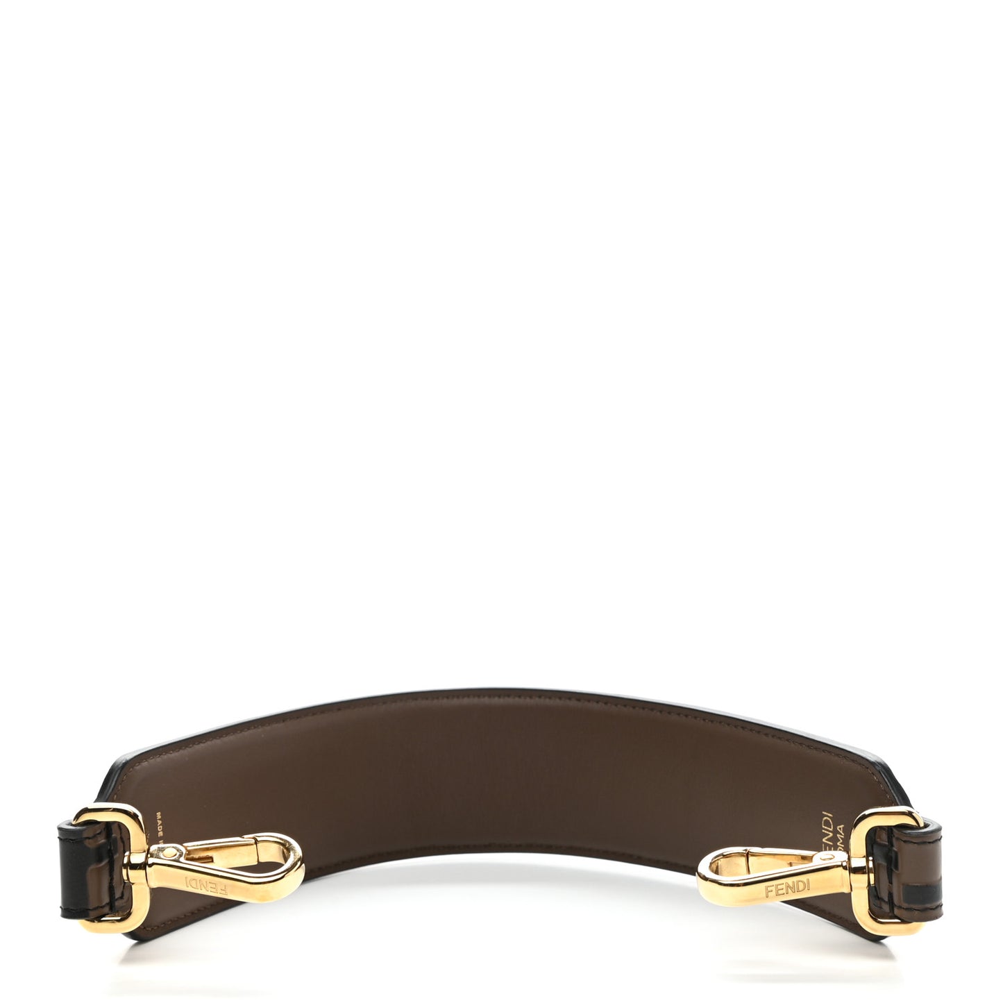 Calfskin FF 1974 Embossed Mini Strap You Maya Black