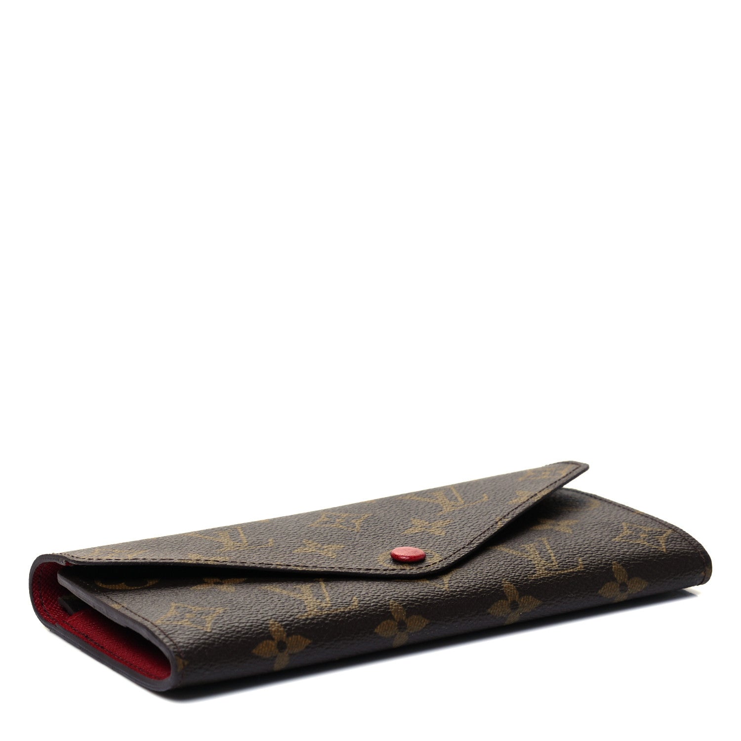 Louis Vuitton Monogram Josephine Wallet Red 4 of 9
