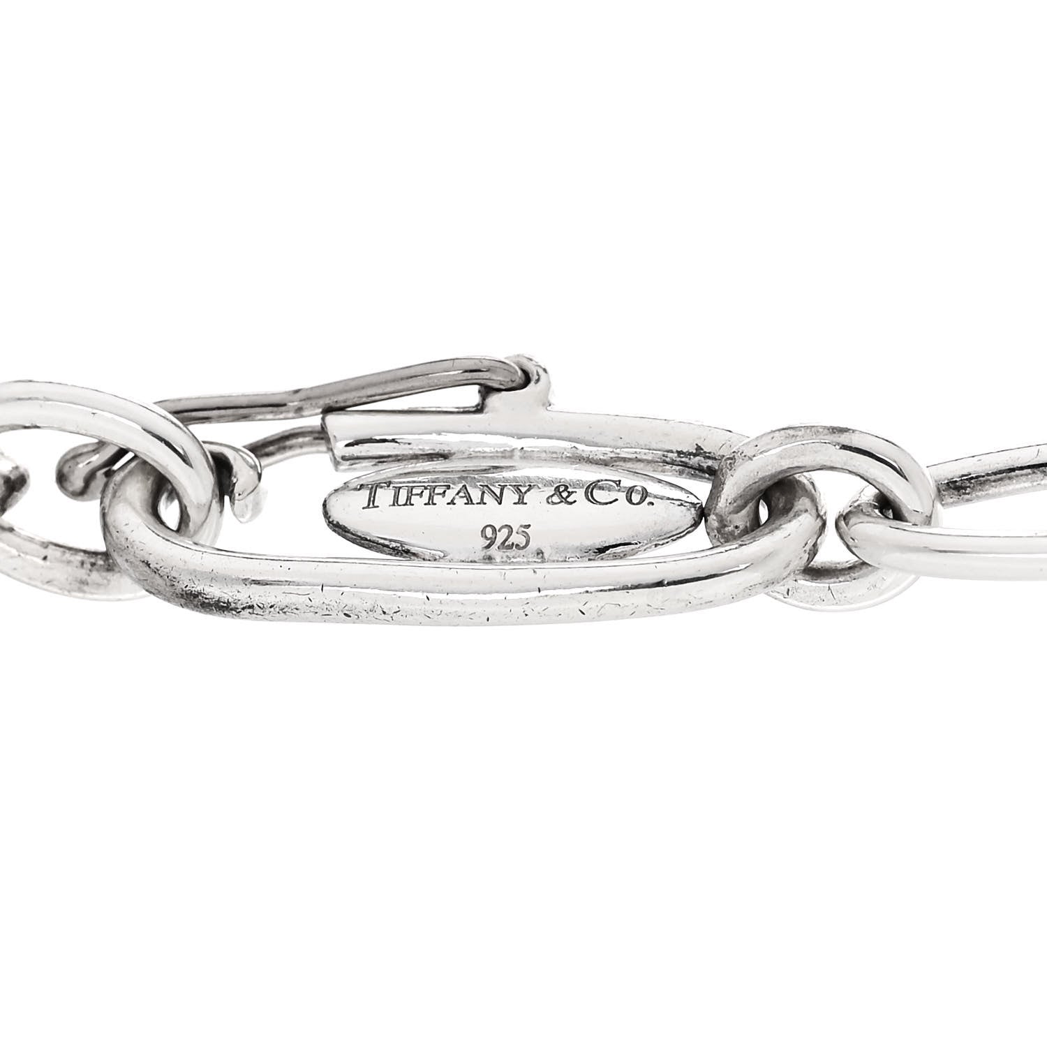 Tiffany Sterling Silver Elsa Peretti Starfish Charm Bracelet 3 of 4