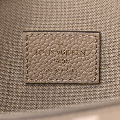 Louis Vuitton Empreinte Monogram Giant Felicie Pochette Tourterelle Creme 6 of 9