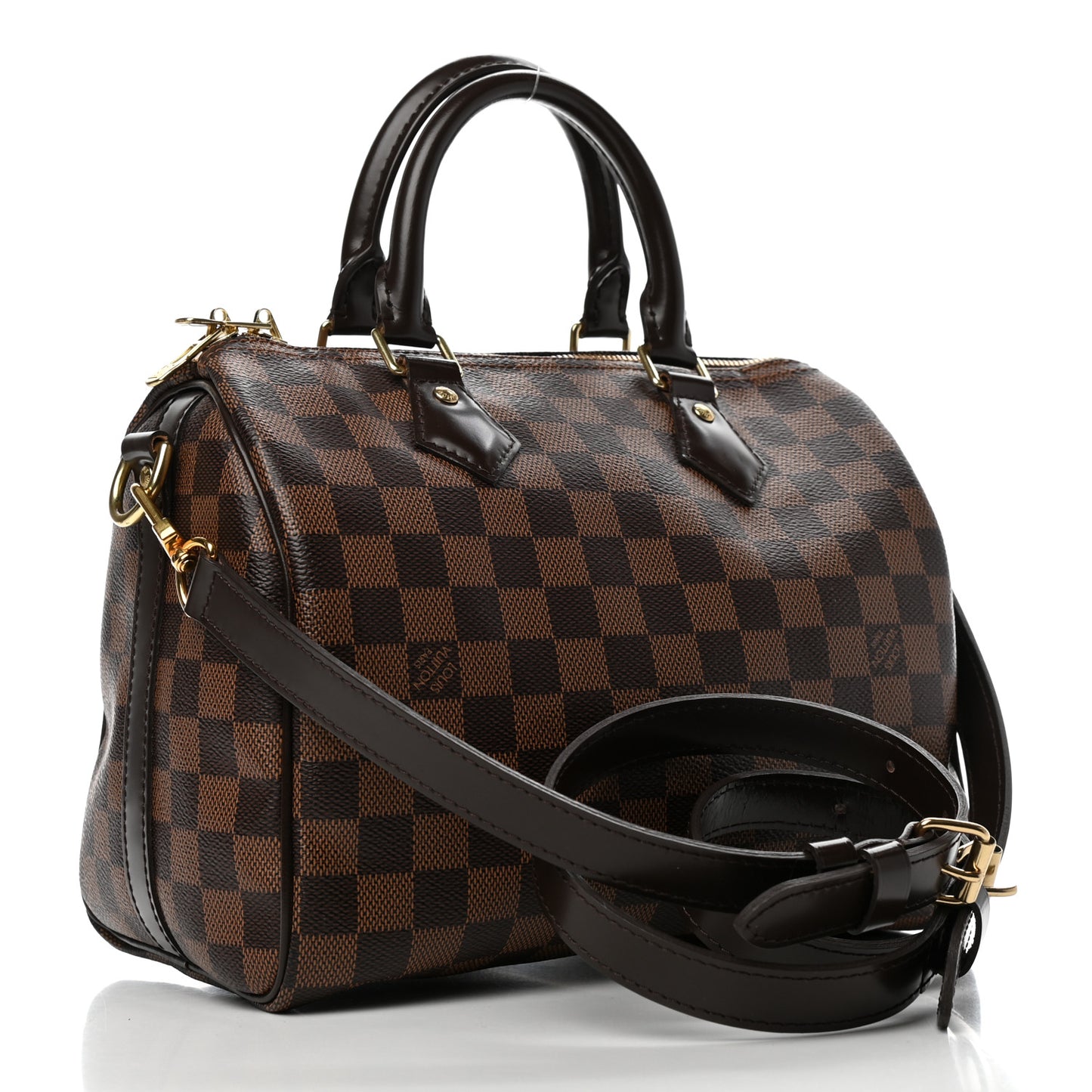 Damier Ebene Speedy Bandouliere 25