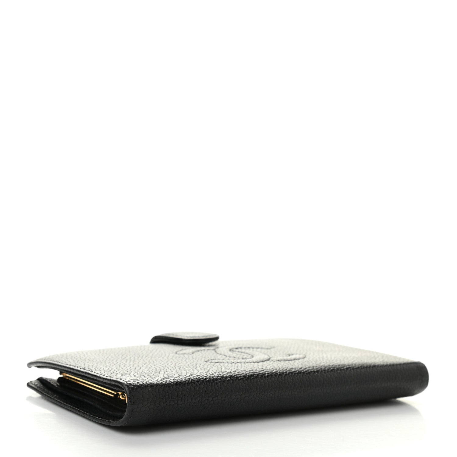 Chanel Caviar Timeless CC French Wallet Black 4 of 17