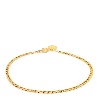 Chanel Metal Chain CC Medallion Belt Gold 2 of 4