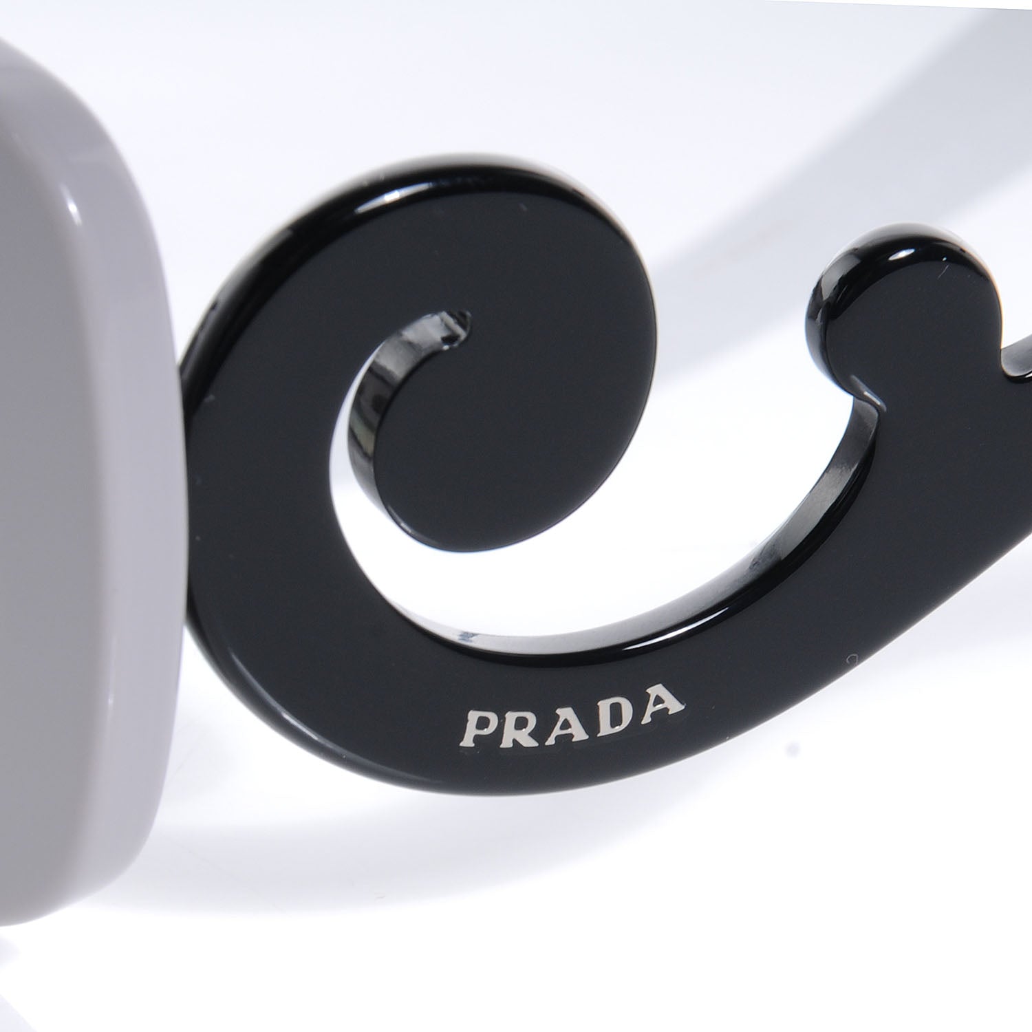 Prada SPR 27O Sunglasses Black Grey 2 of 6