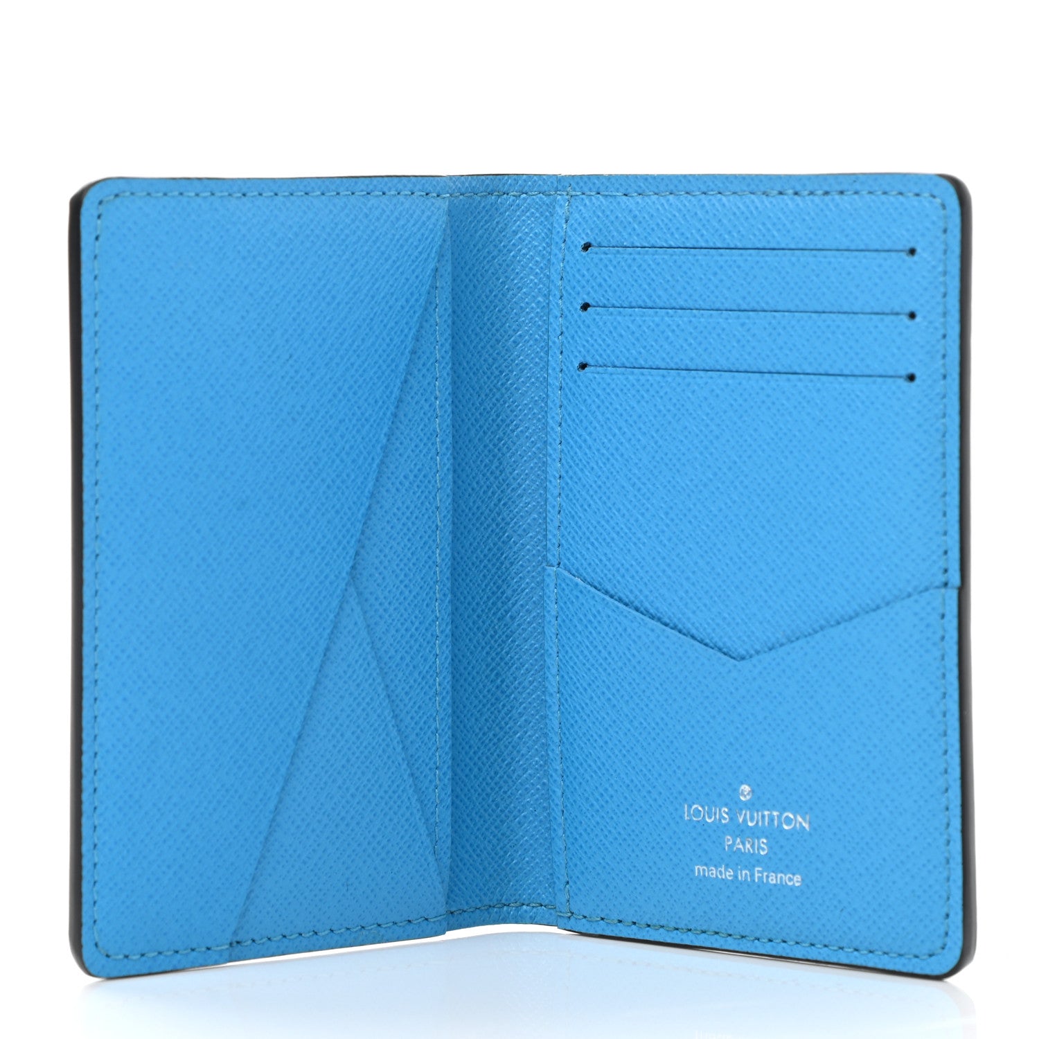 Louis Vuitton Taigarama Pocket Organizer NM Blue Lagoon 5 of 6