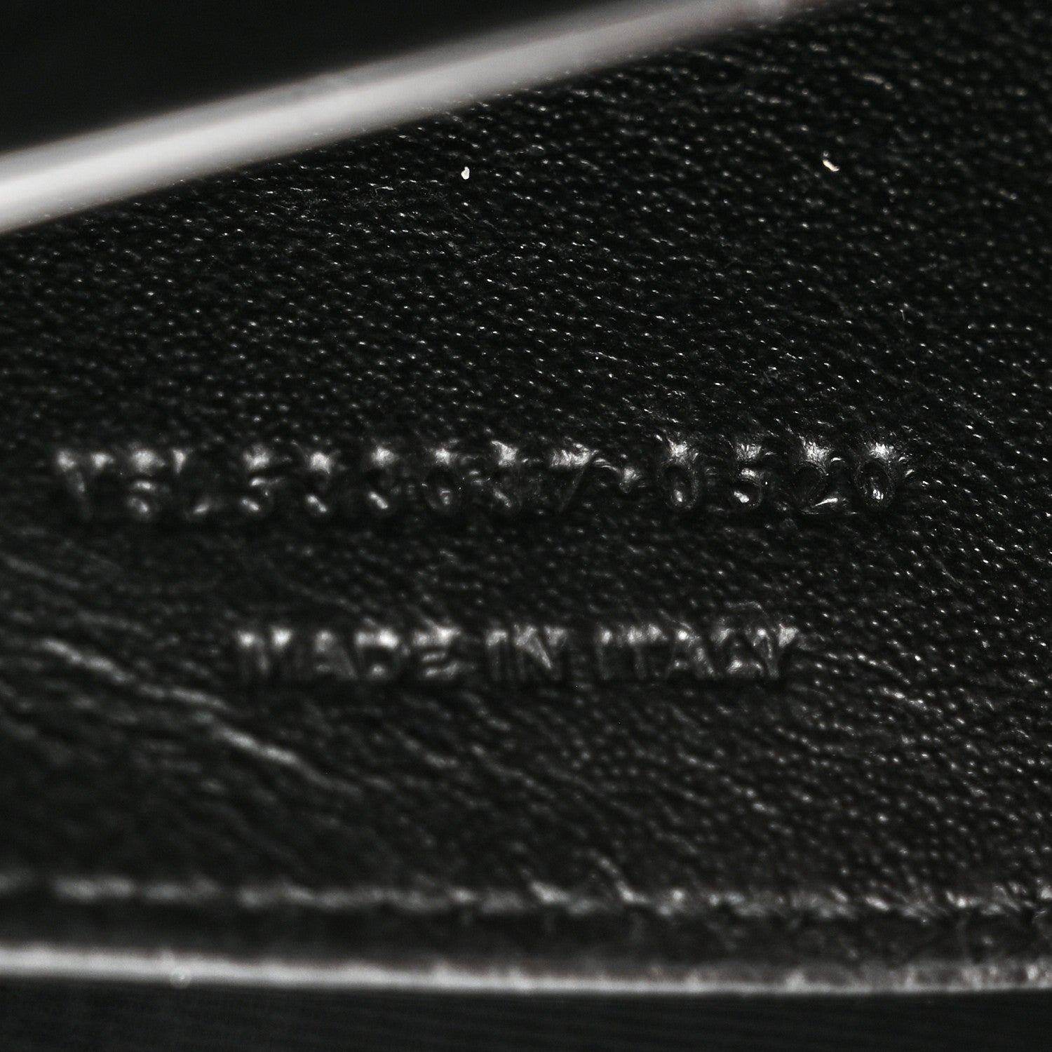 Saint Laurent Crinkled Calfskin Matelasse Monogram Baby Niki Chain Satchel Black 7 of 10