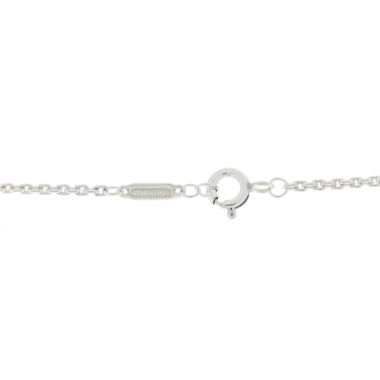 Tiffany Sterling Silver HardWear Link Pendant Necklace 4 of 4