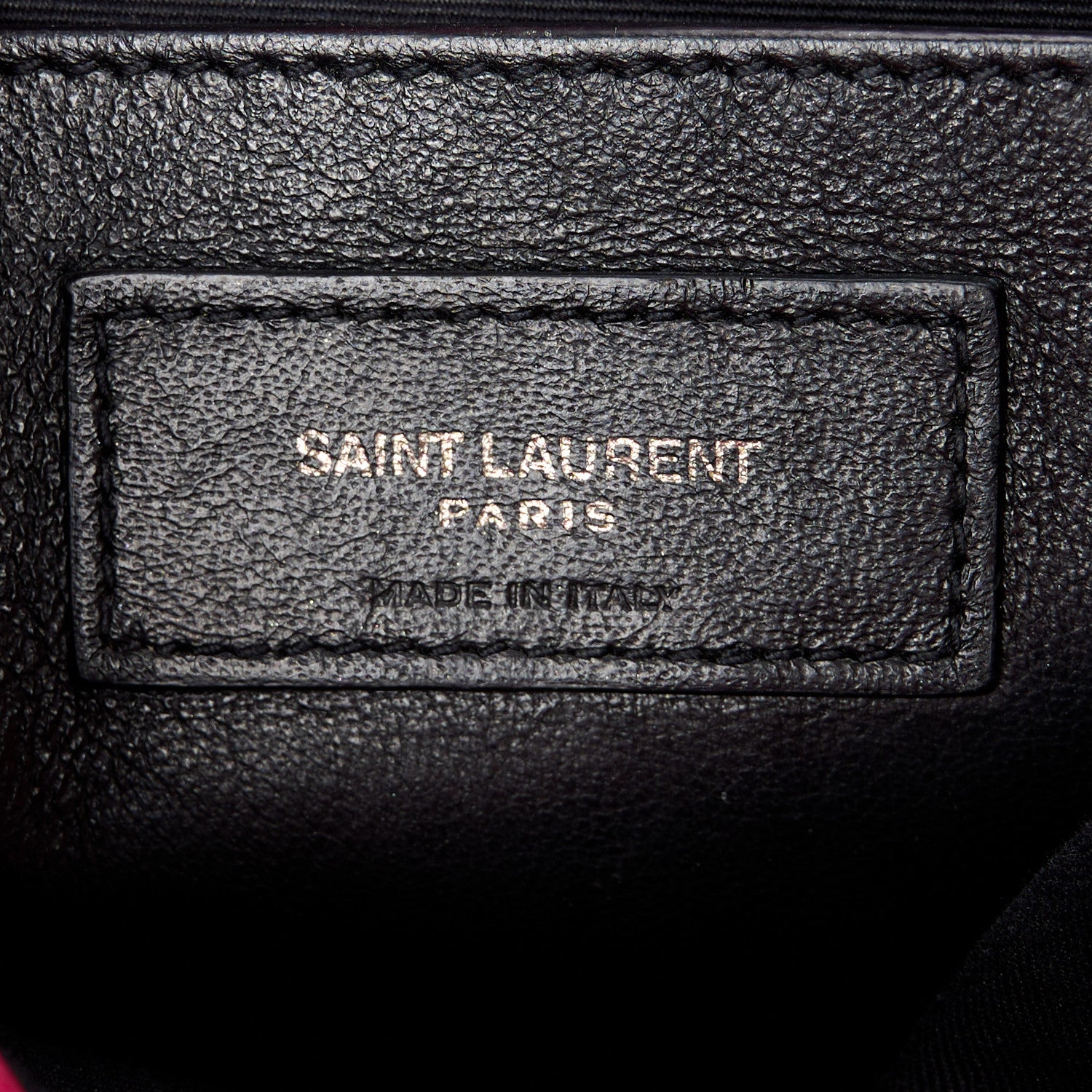 Saint Laurent Crinkled Calfskin Matelasse Monogram Baby Niki Chain Satchel Freesia 7 of 13
