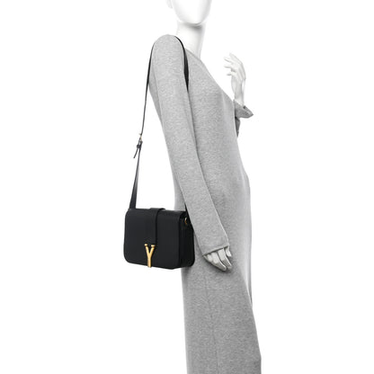 Saint Laurent Calfskin Classic Y Satchel Black 2 of 9