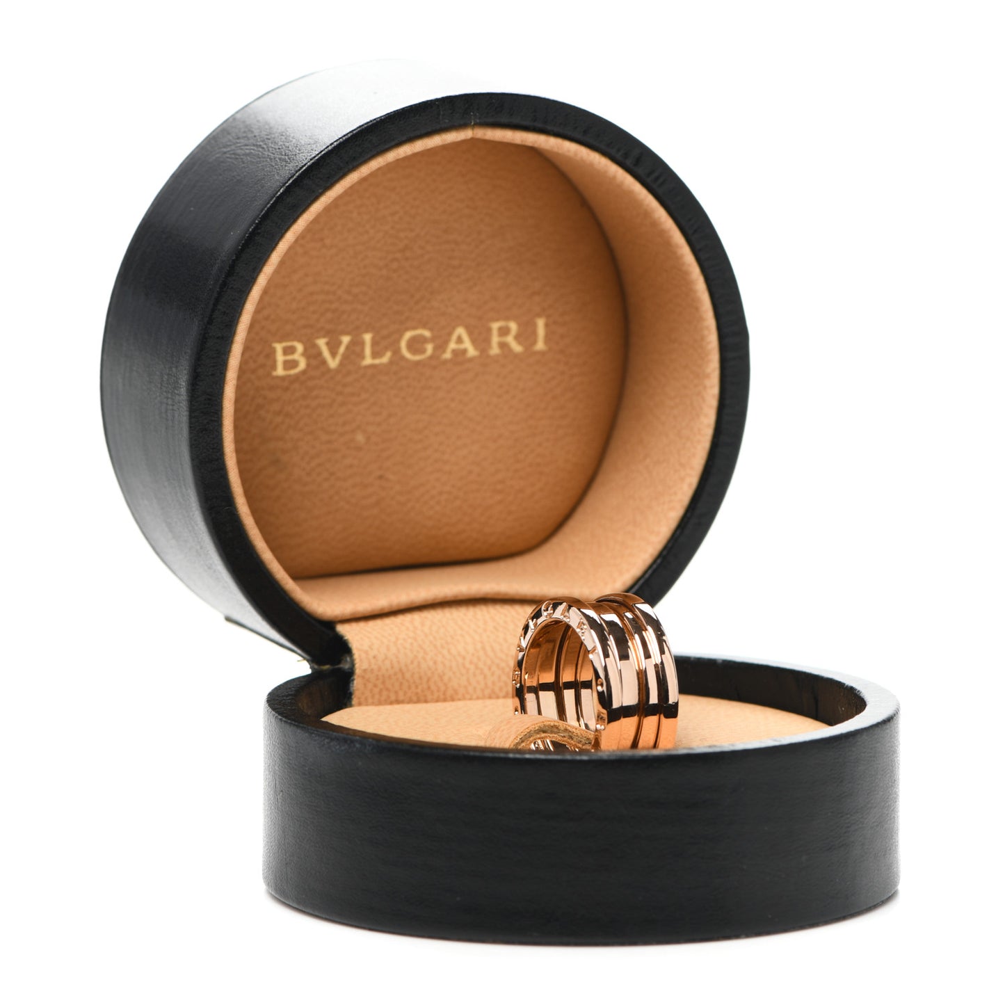 18K Rose Gold B.Zero1 Three-Band Ring 50 5.25