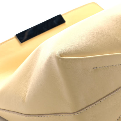 Alexander McQueen Nappa Skull Four Ring Clutch Yellow 11 of 14